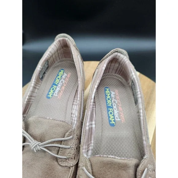 Skechers Womens Wave Lite Playful Sneakers Size‎ 9 Taupe - Picture 6 of 9